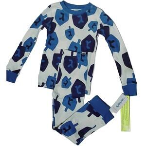 Carters Boys 2 pce Long Sleeve Hannukah Pajamas (5, 8, Adult S)